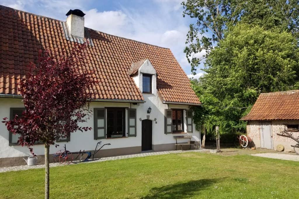 Cozy Studio On A Quaint Farm Apartamento Kruibeke Exterior foto
